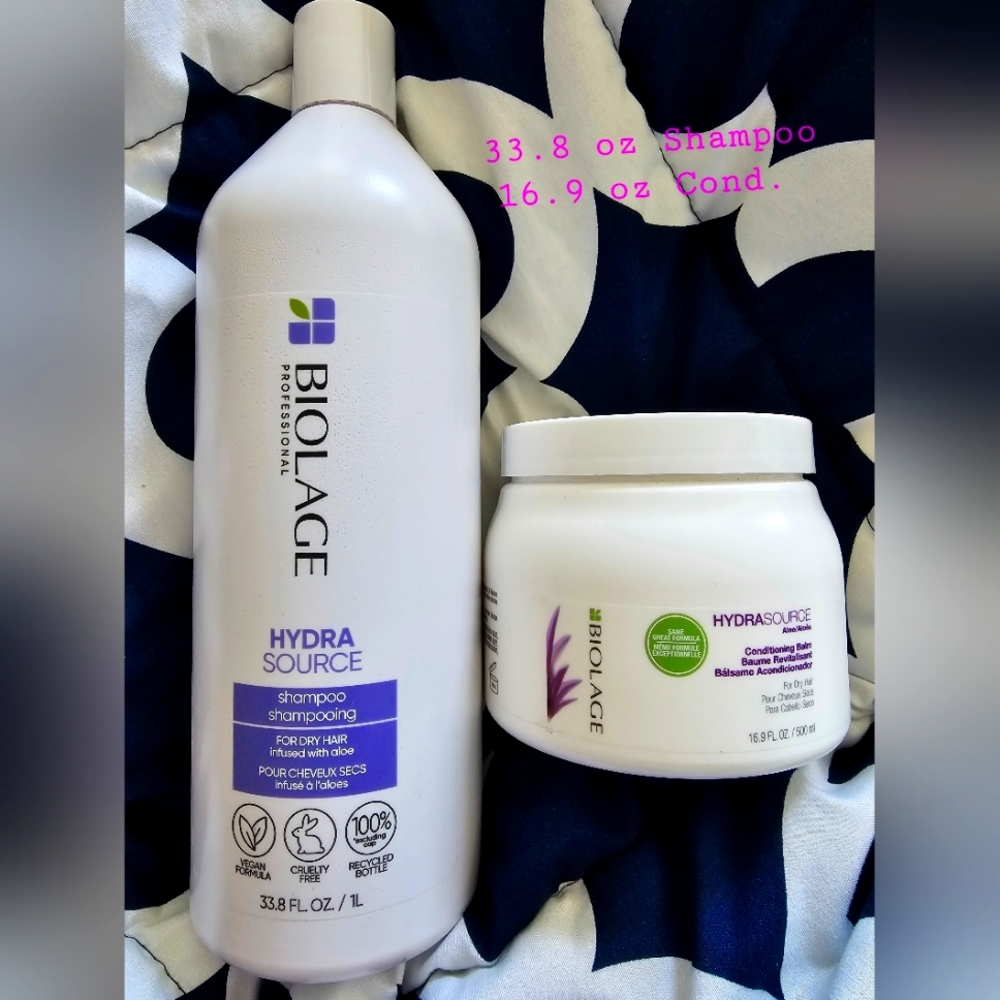 Biolage HydraSource Shampoo/Conditioner NEW!